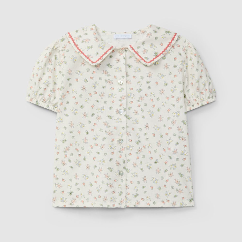 Blusa estampado floral - Laranjinha