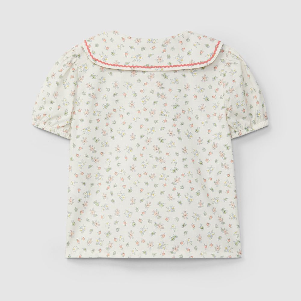 Blusa estampado floral - Laranjinha