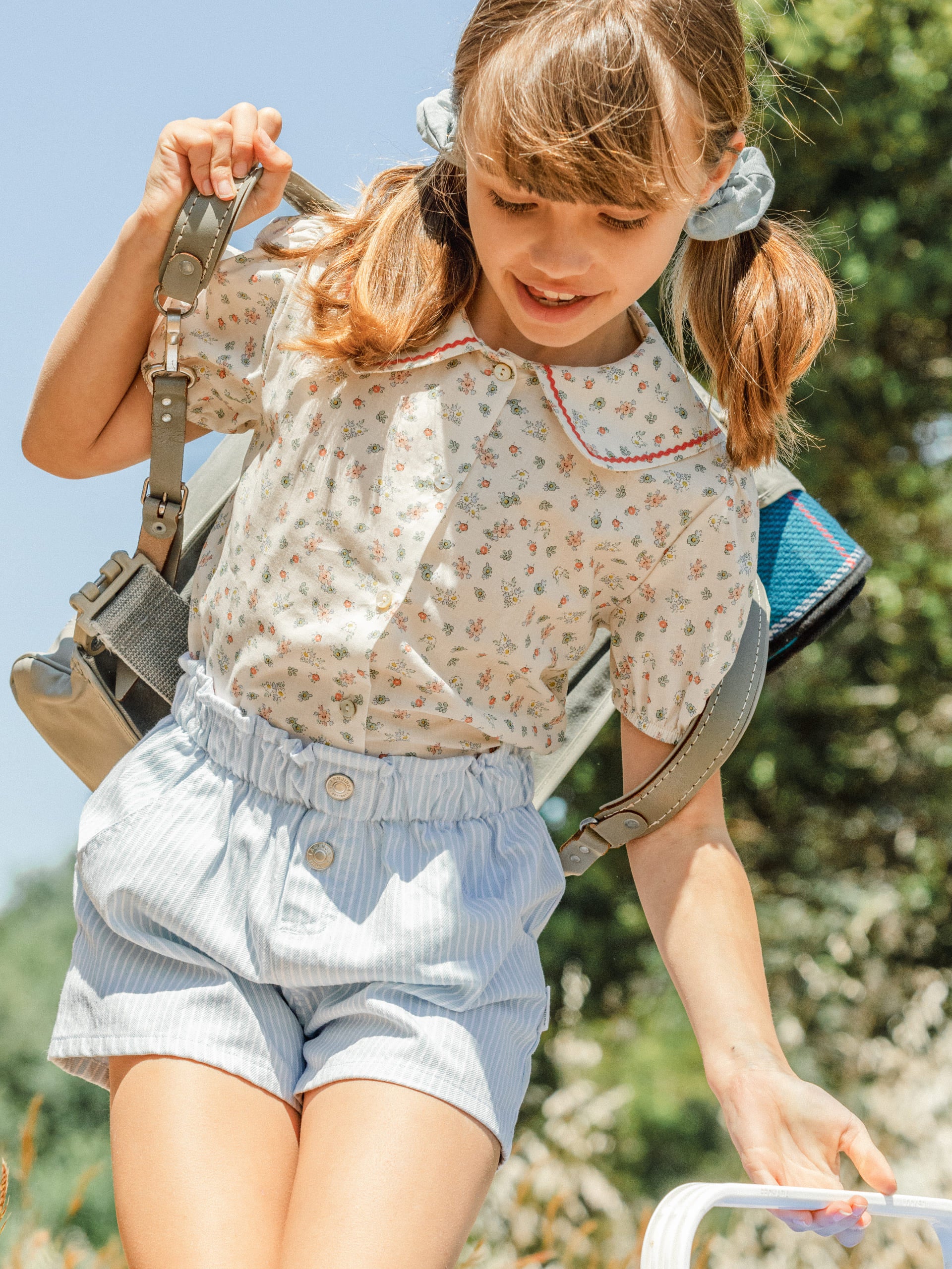 Blusa estampado floral - Laranjinha