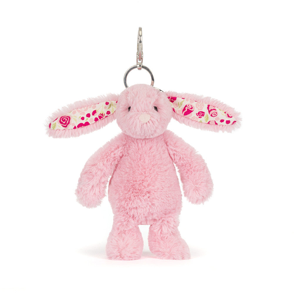 Blushkin Blossom Bunny Bag Charm - JellyCat