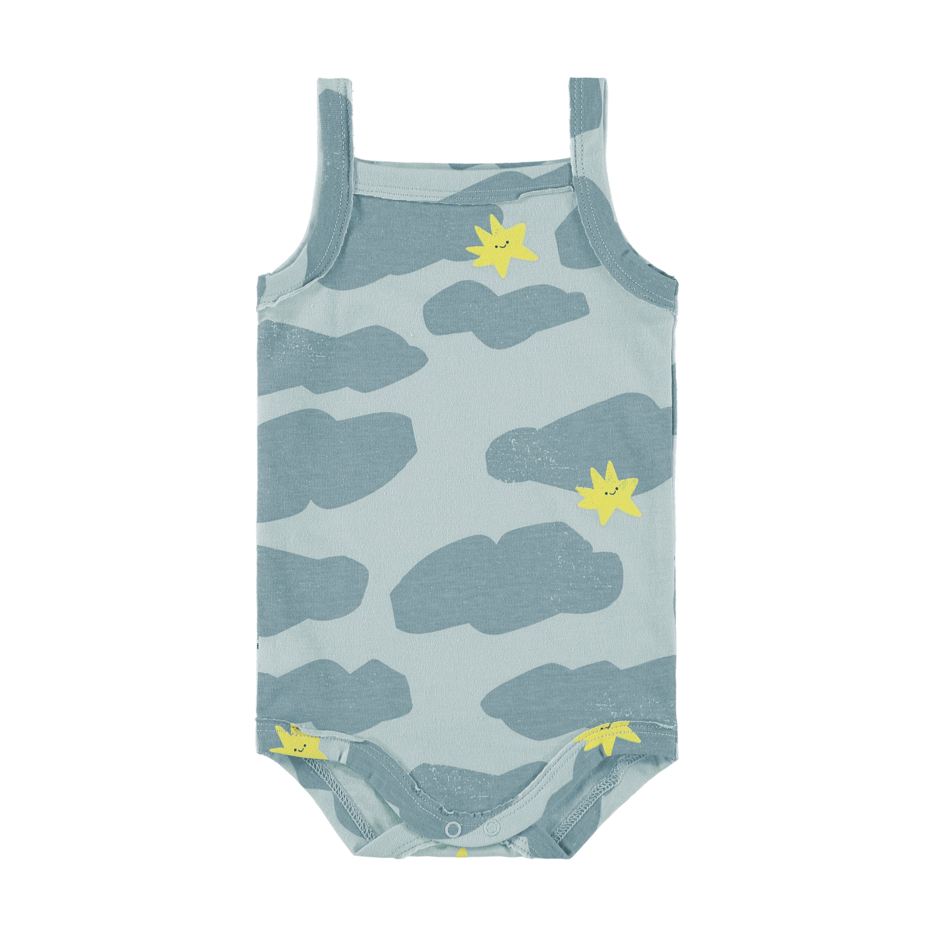 Body de alças para bebé CIEL AGUA - Babyclic