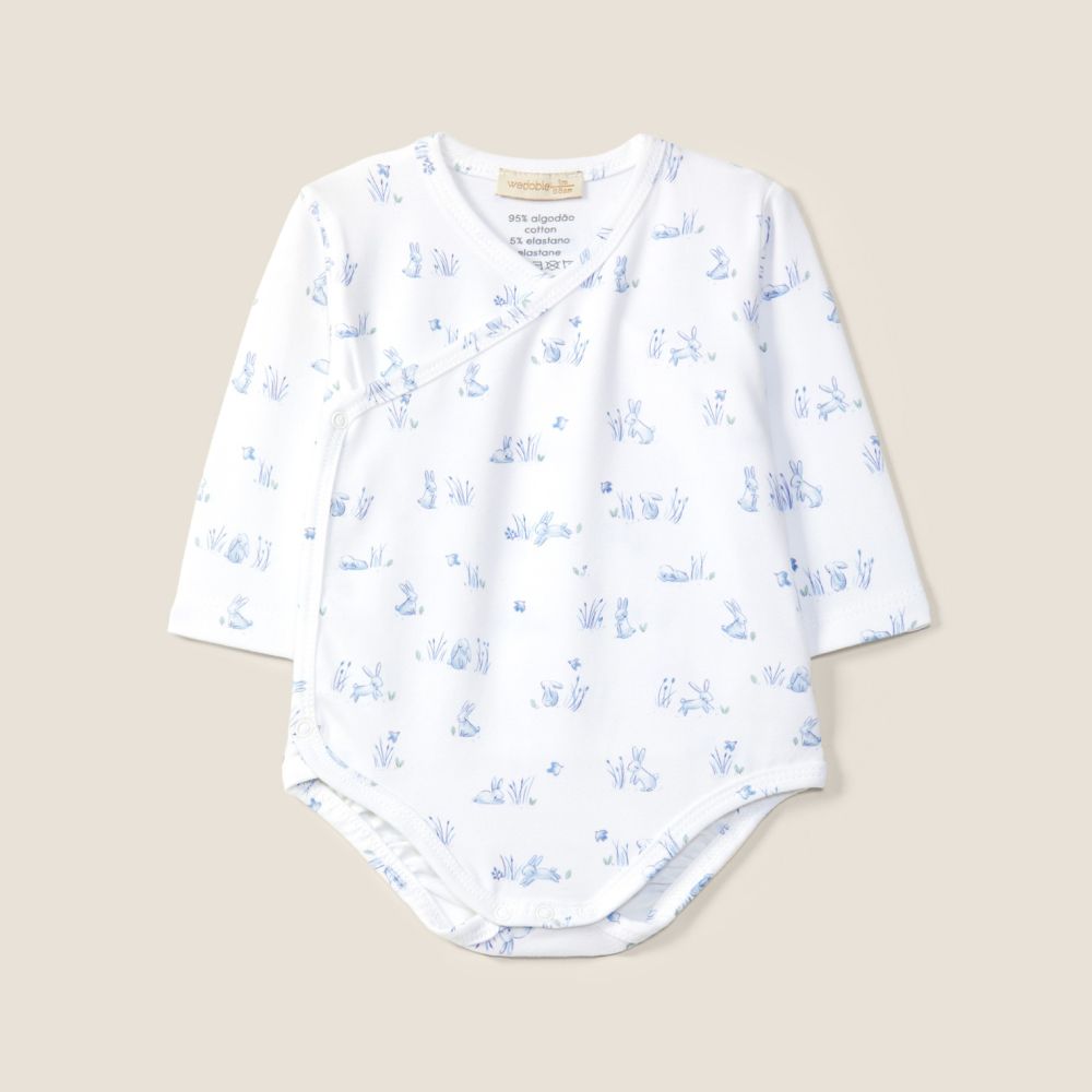 Body de manga comprida em algodão | SWEET BABY - Wedoble