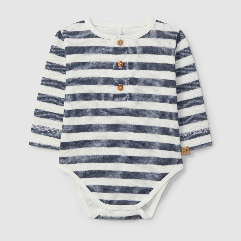 Body gola mao de riscas - Laranjinha