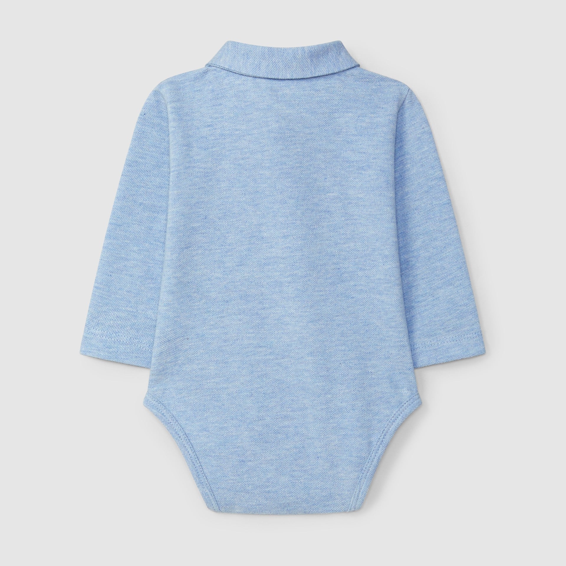 Body piqué gola em bico - Laranjinha