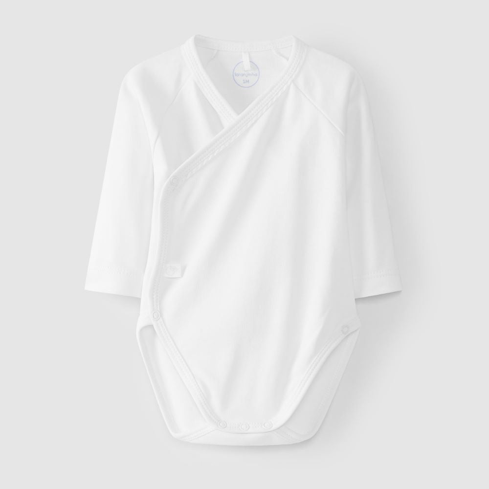 Body trespasse com fita decorativa - Laranjinha