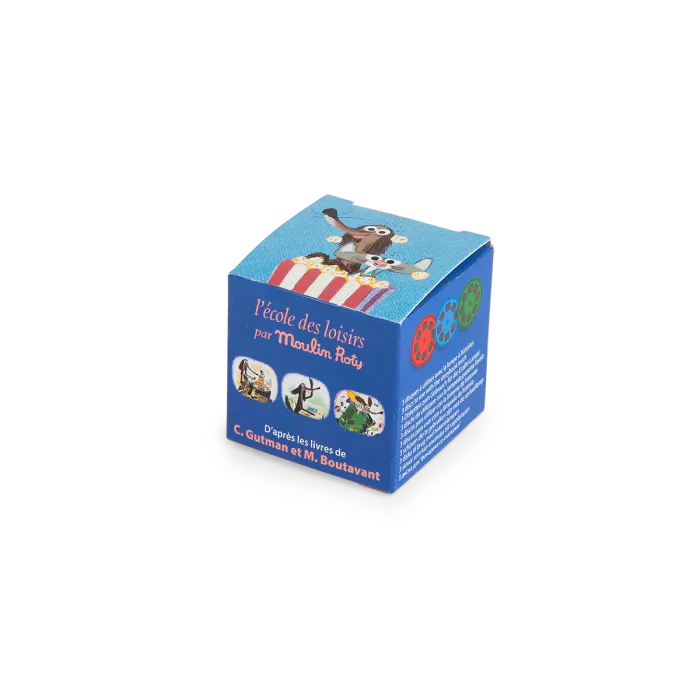 Caixa de 3 discos para lanterna de histórias - Moulin Roty