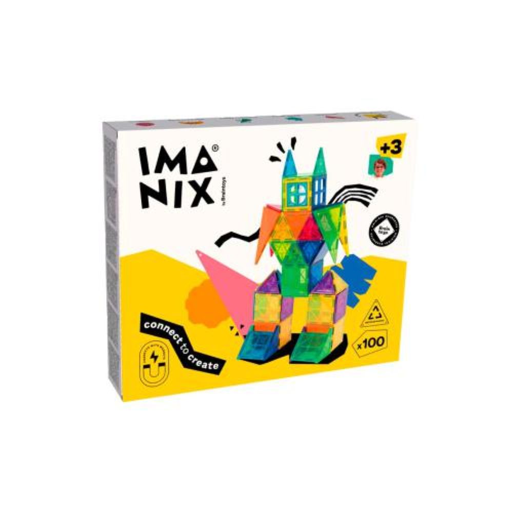 Braintoys 100 Peças - Imanix