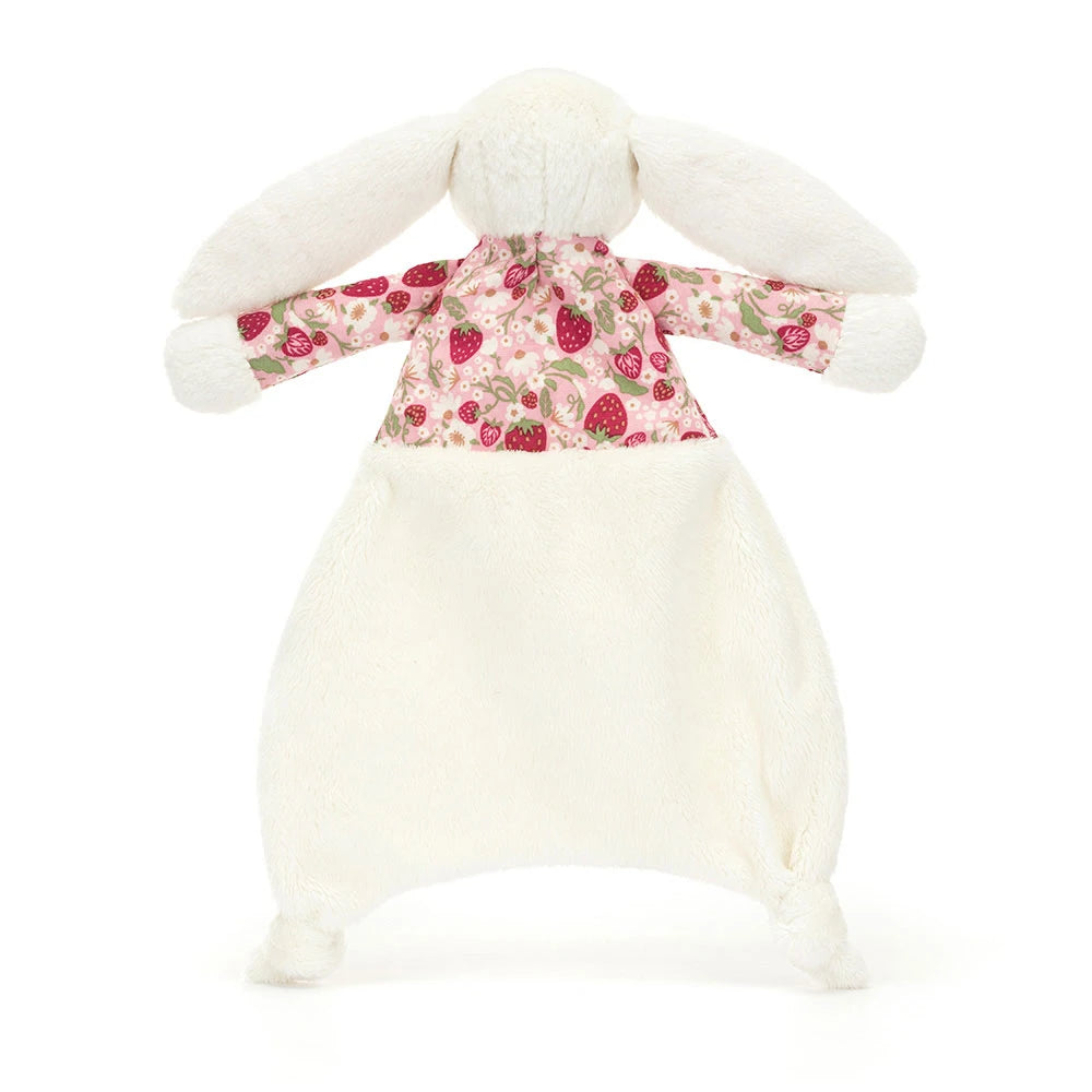 Blossom Cream Bunny 'Berry' Comforter - JELLYCAT