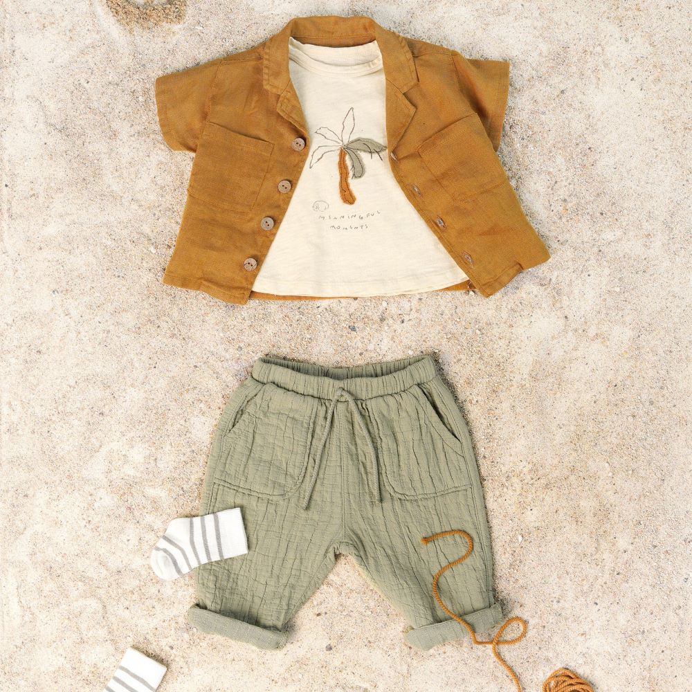 Calça com cordão decorativo - Play Up