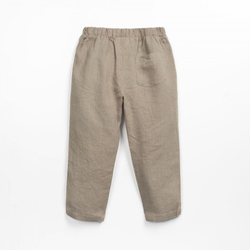 Calça de linho com bolsos - Play Up