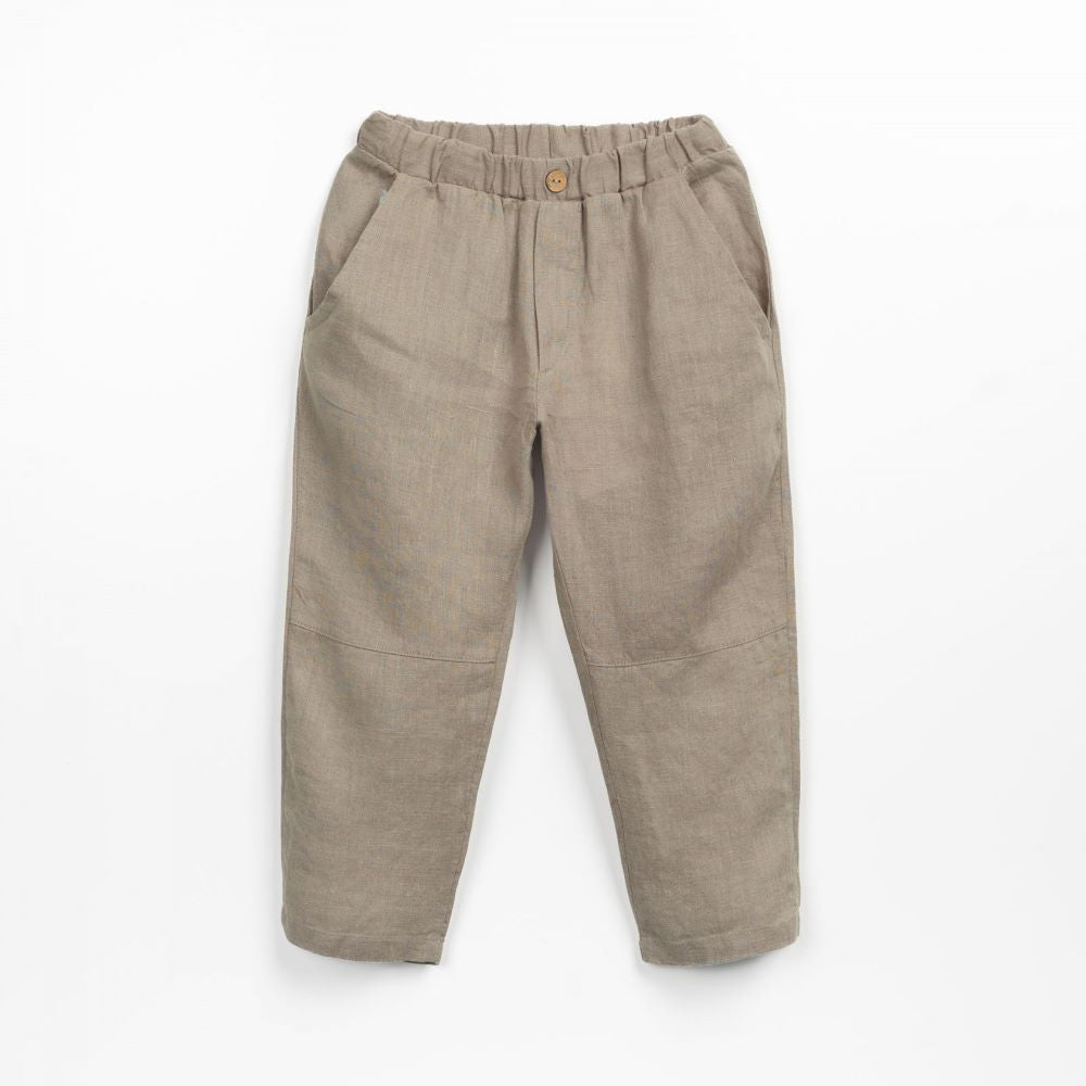 Calça de linho com bolsos - Play Up