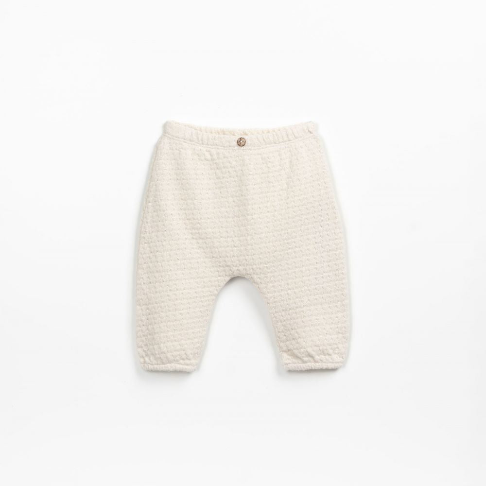 Calça de malha em algodão orgânico  - Play Up