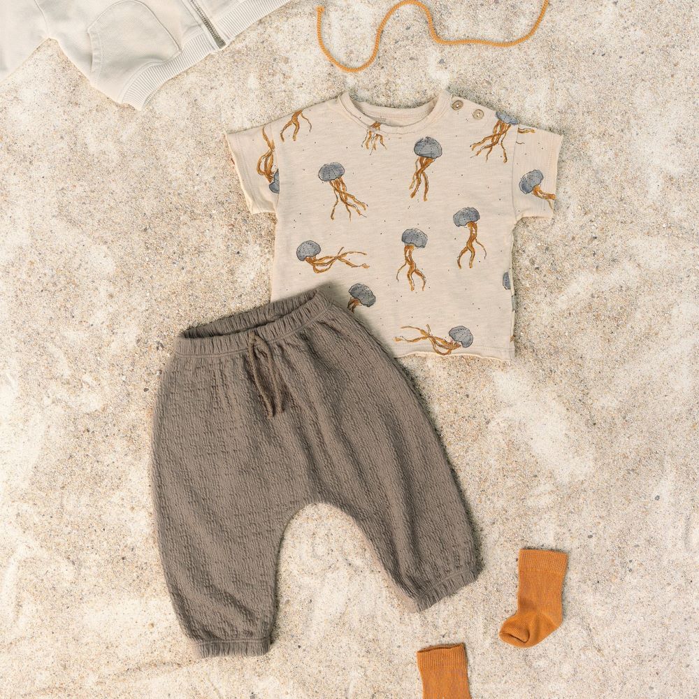 Calça em algodão orgânico e poliéster reciclado  - Play Up