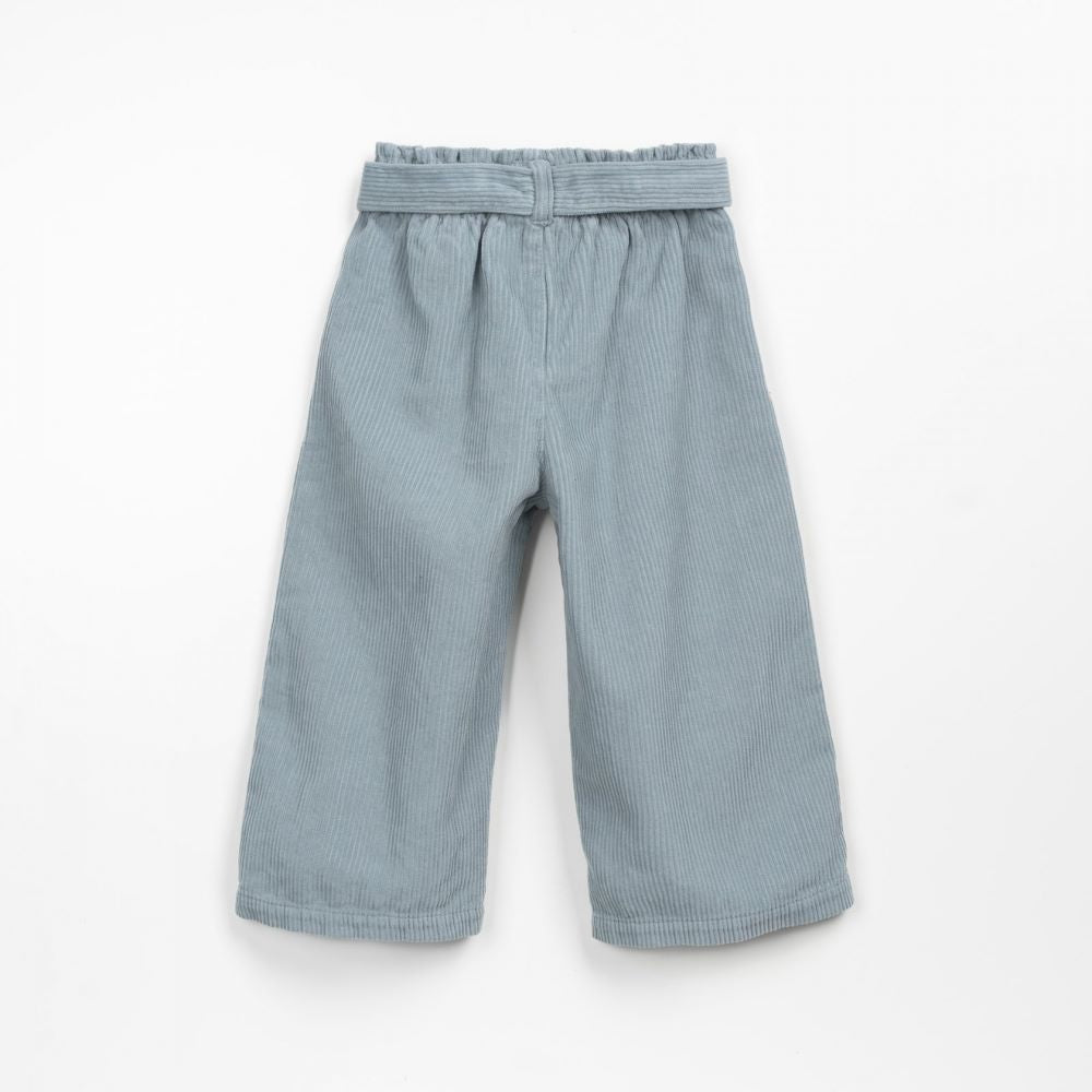 Calça em bombazine com perna larga | Wooden Memories - Play Up