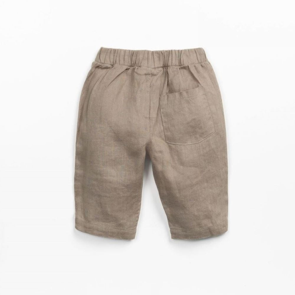 Calça em linho com cinto elástico - Play Up