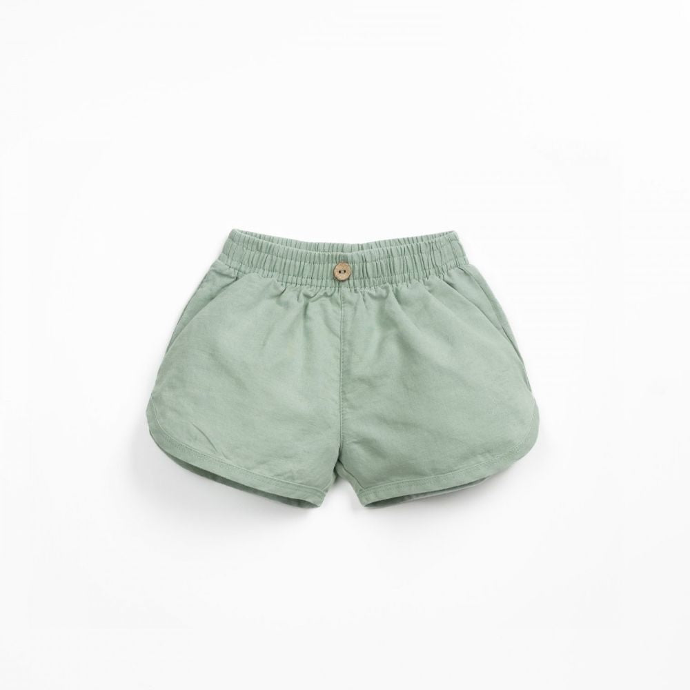 Calção com botão de coco decorativo - Play Up