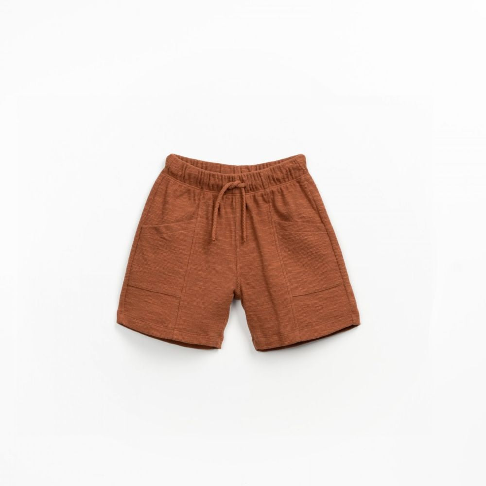 Calção de malha em algodão orgânico - Play Up