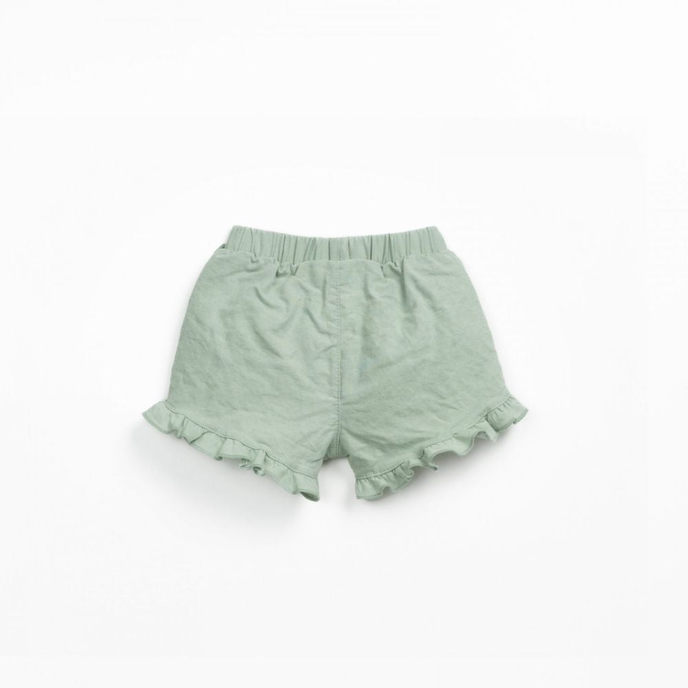 Calção de tecido com folhos - Play Up