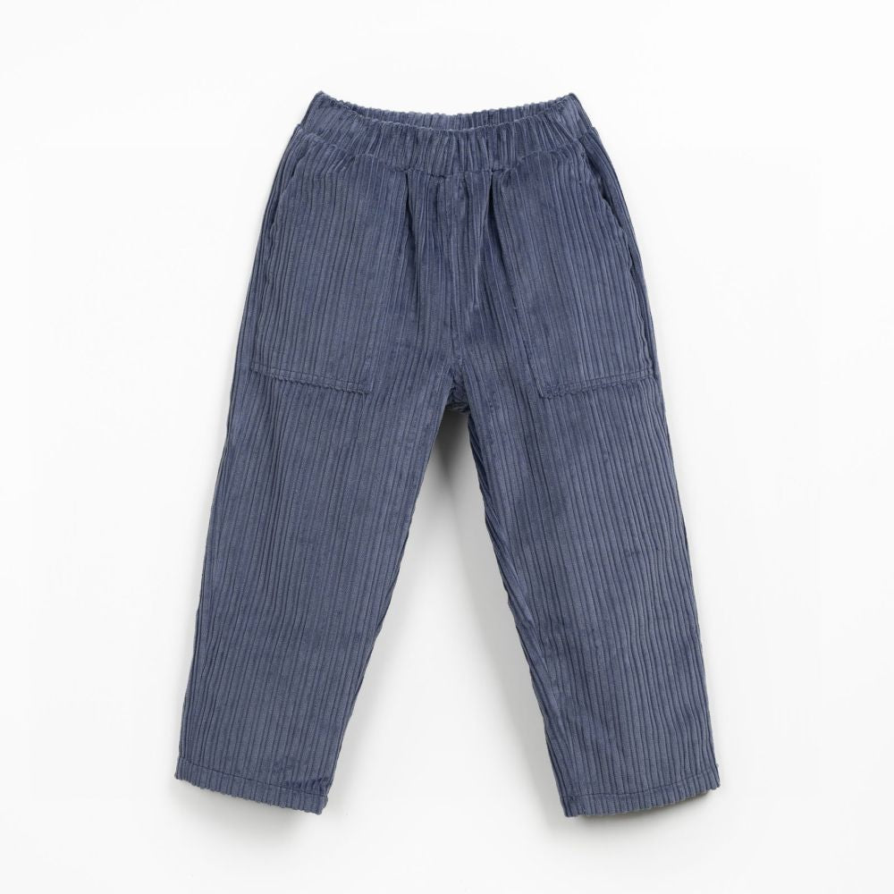 Calças bombazine com cintura ajustável - Play Up