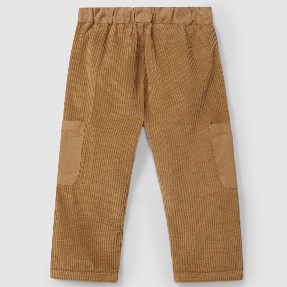 Calças bombazine quatro bolsos - Laranjinha