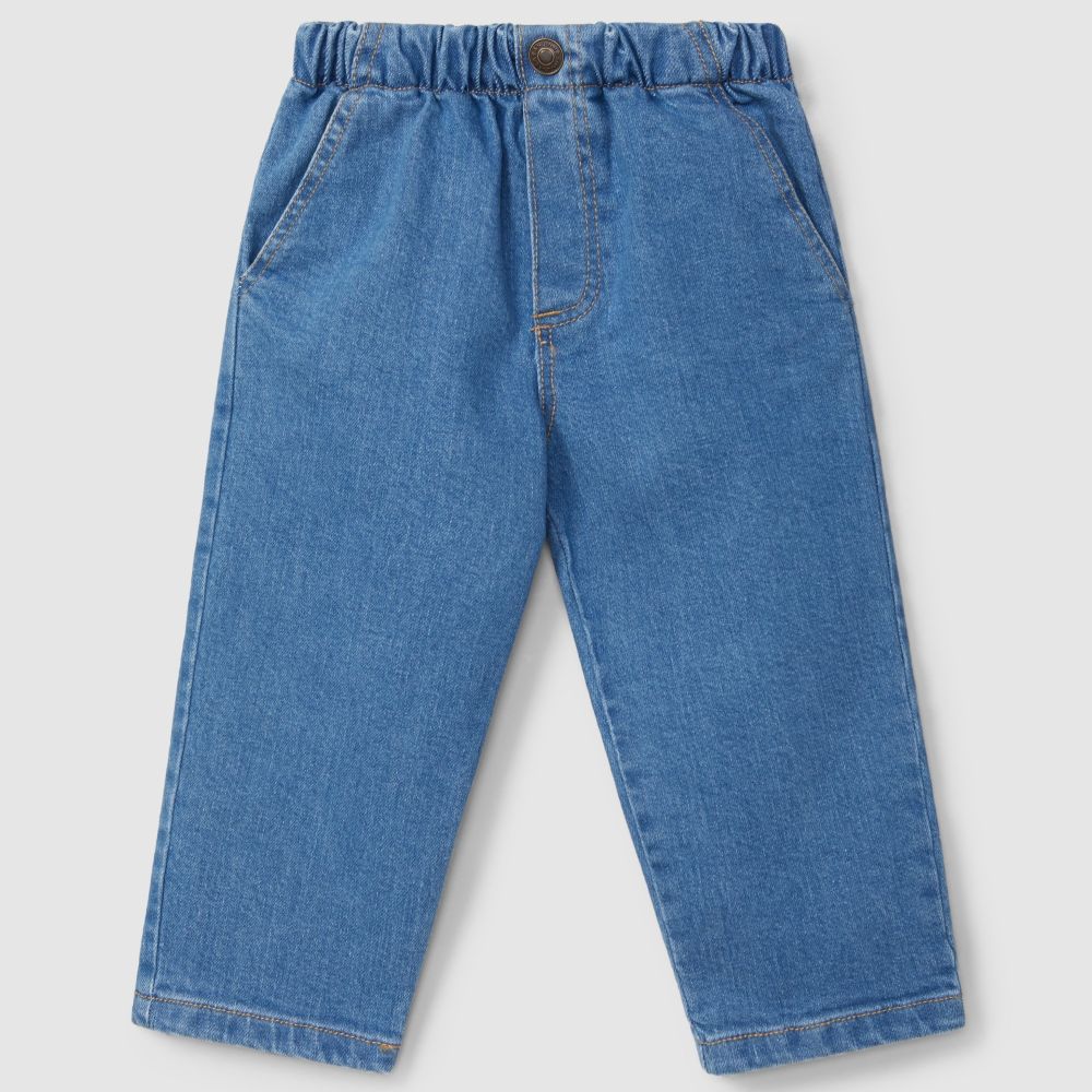 Calças de ganga com quatro bolsos - Laranjinha