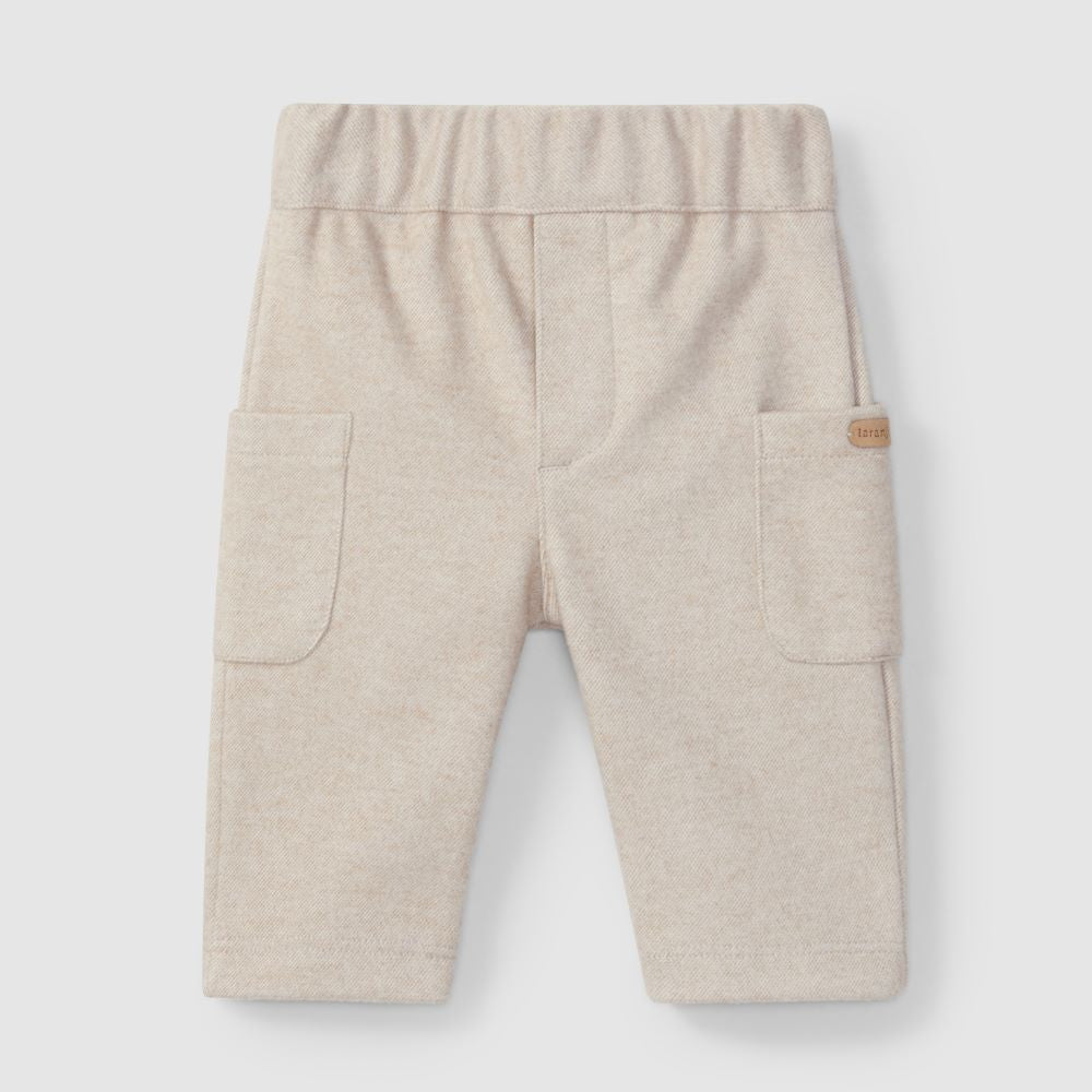 Calças pull-up com bolsos - Laranjinha