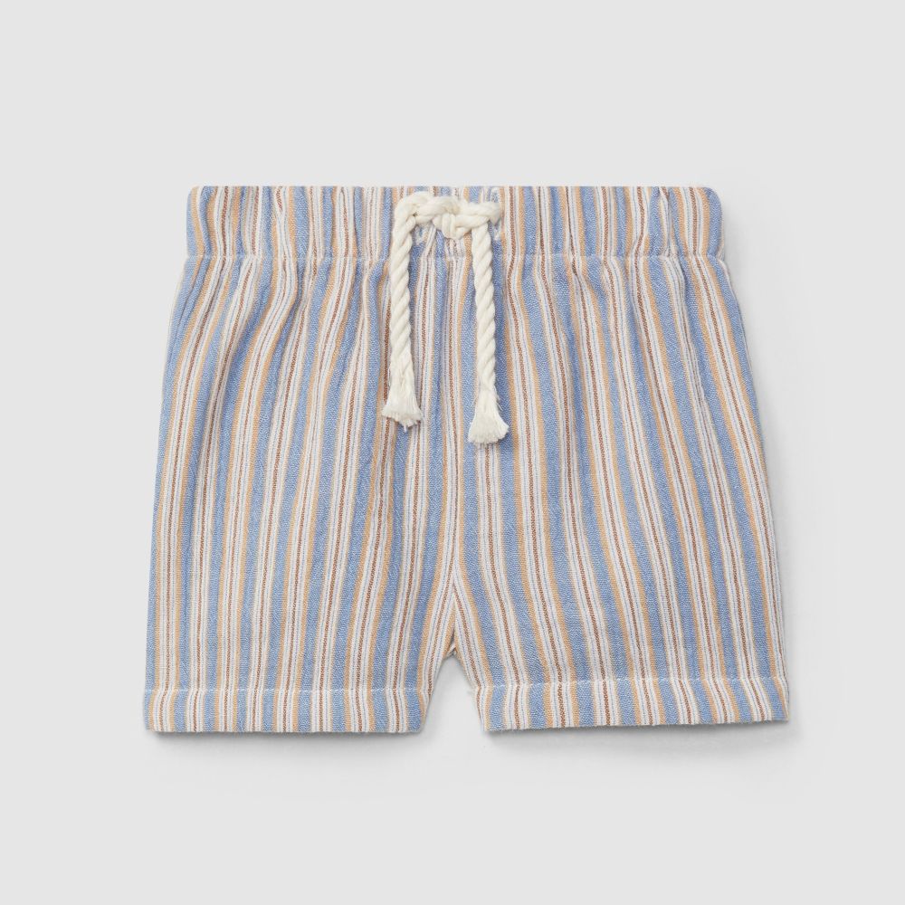 Calções de riscas multicolor - Laranjinha