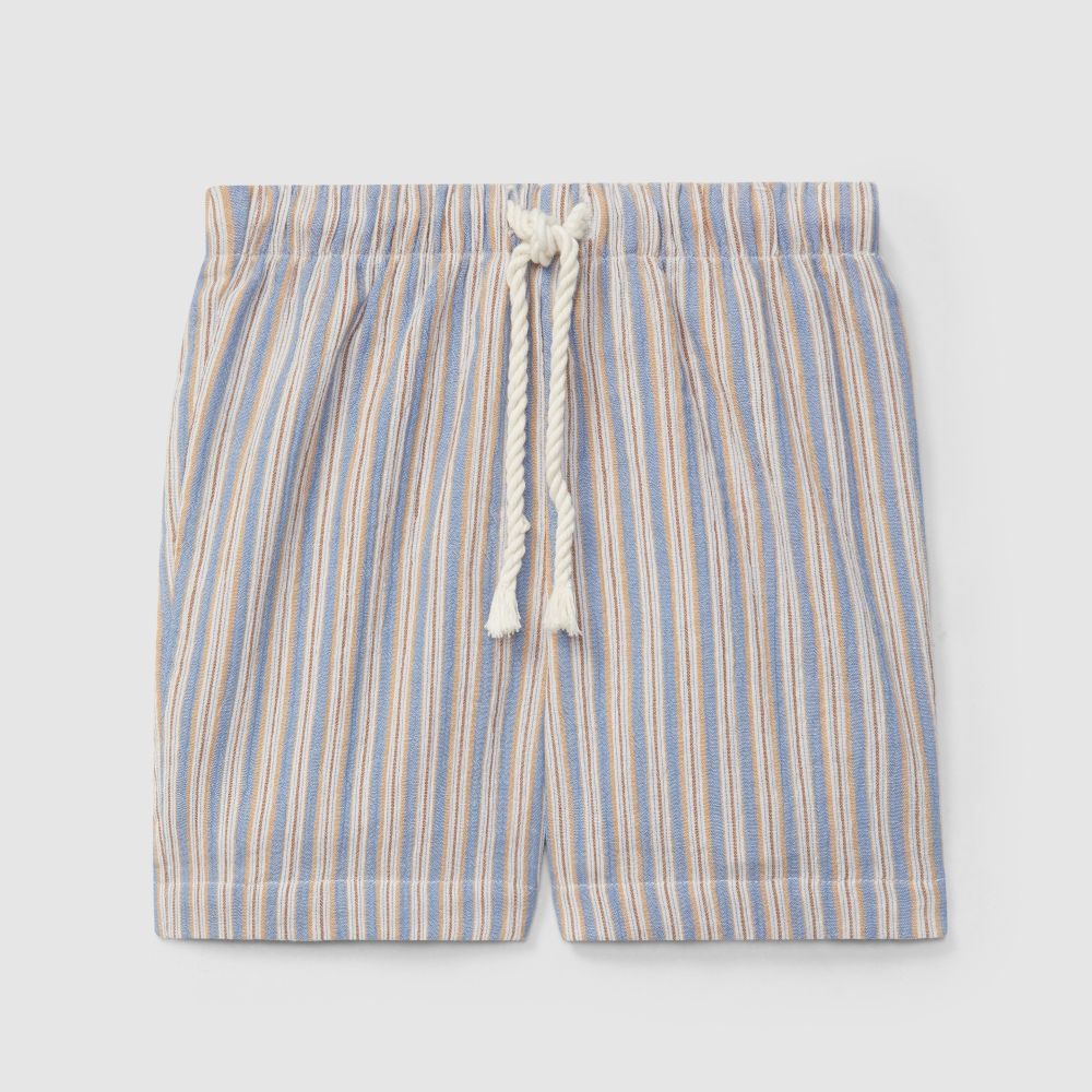 Calções de riscas multicolor - Laranjinha