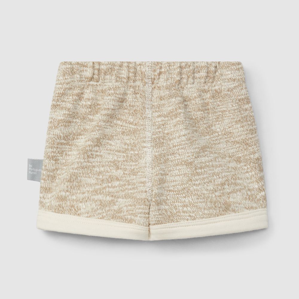 Calções pull-up em malha efeito tricot - Snug