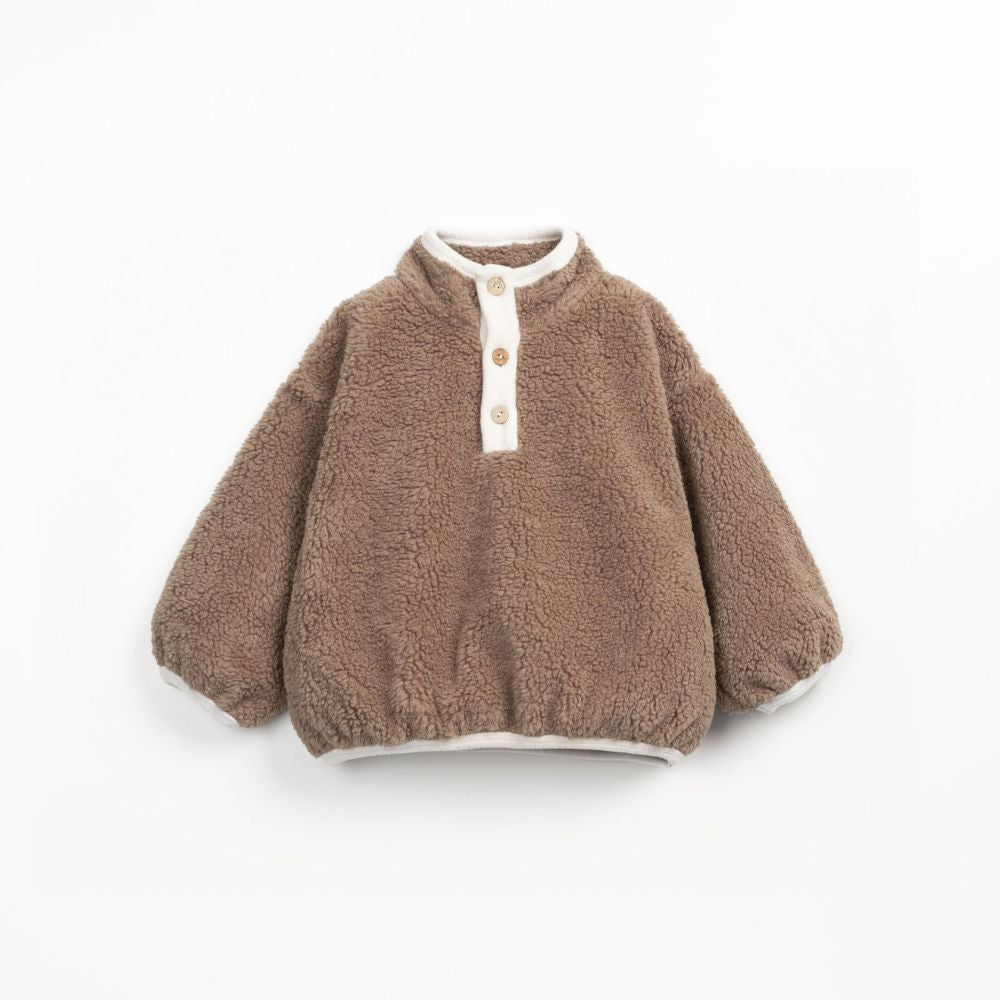 Camisola de pêlo em algodão orgânico - Play Up