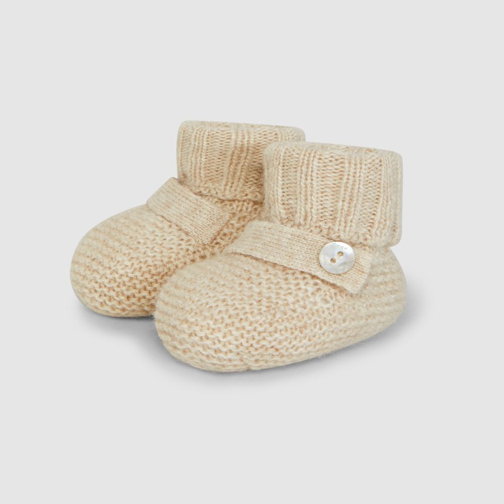 Carapins tricotados - Laranjinha