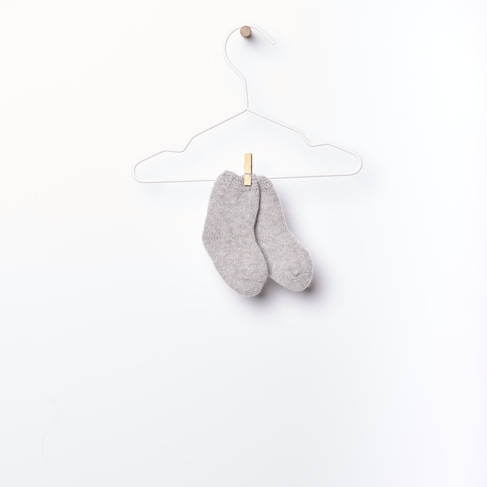 Carapins tricotados em lã merino | SNOWFLAKE - Wedoble