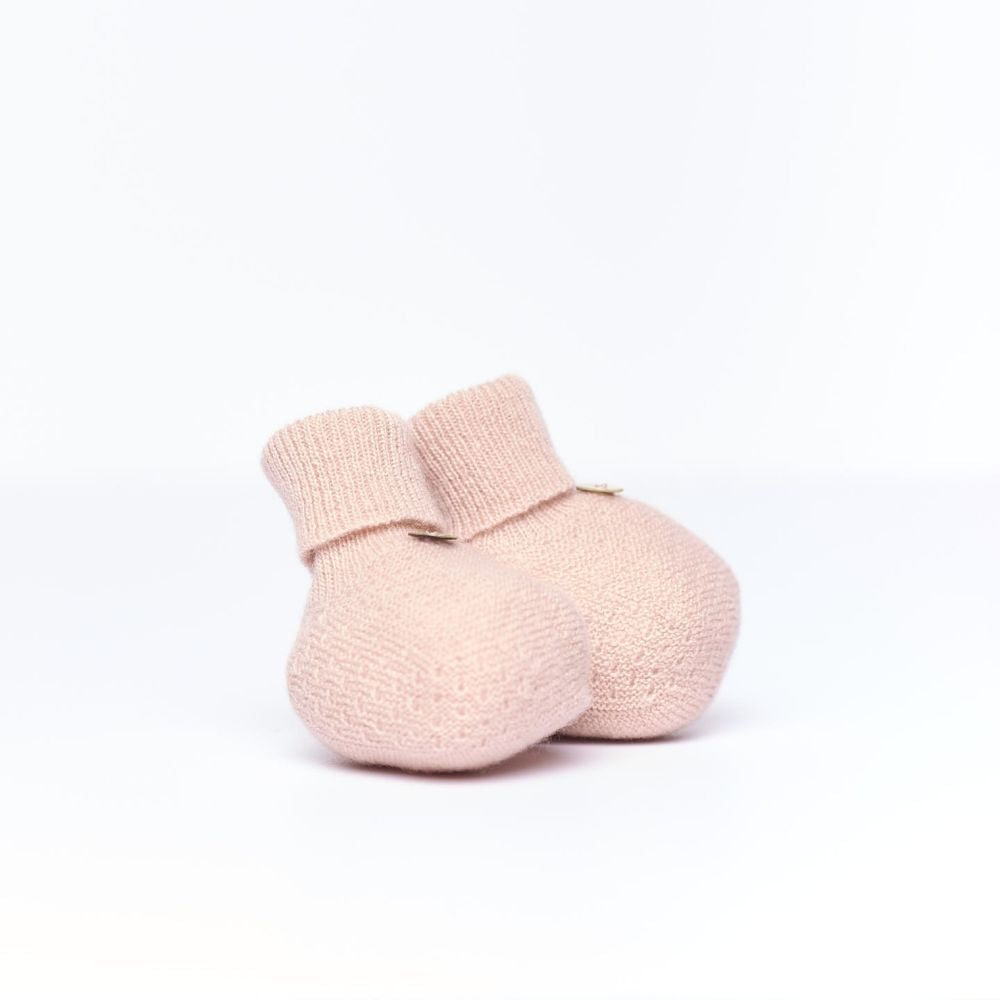 Carapins tricotados em lã merino e caxemira | LITTLE LOVE - Wedoble