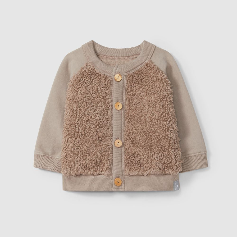 Casaco com pelo de algodão orgânico - Snug