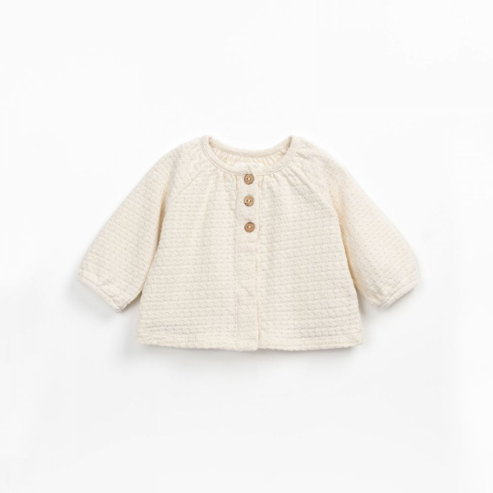 Casaco em malha de algodão orgânico  - Play Up