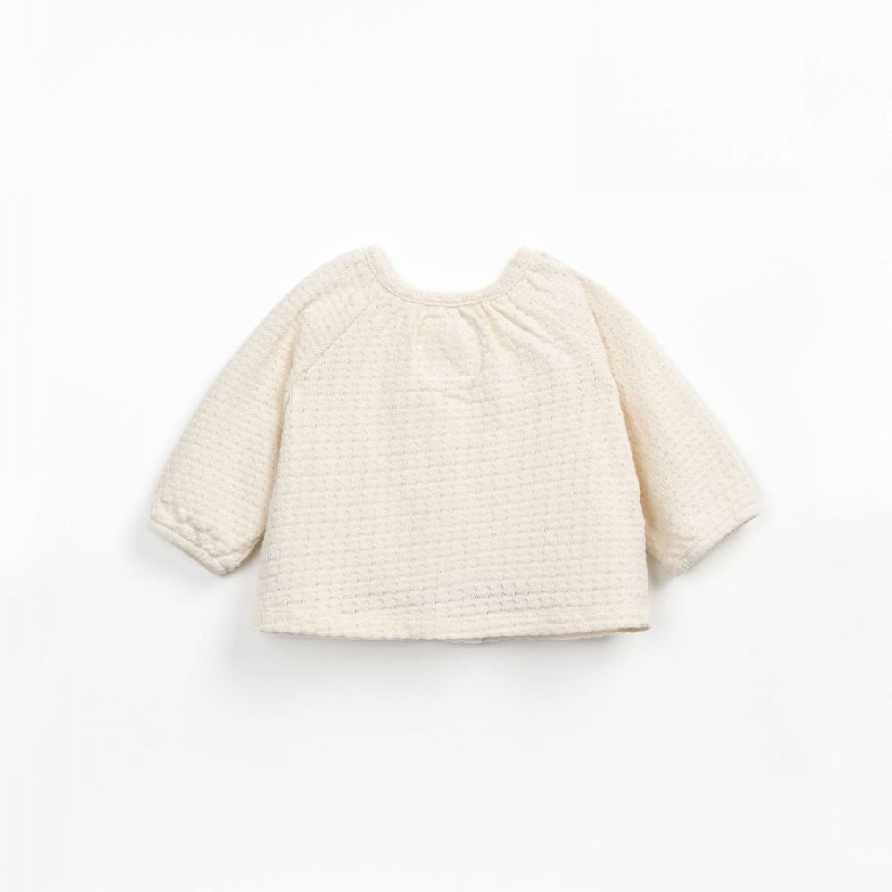 Casaco em malha de algodão orgânico  - Play Up