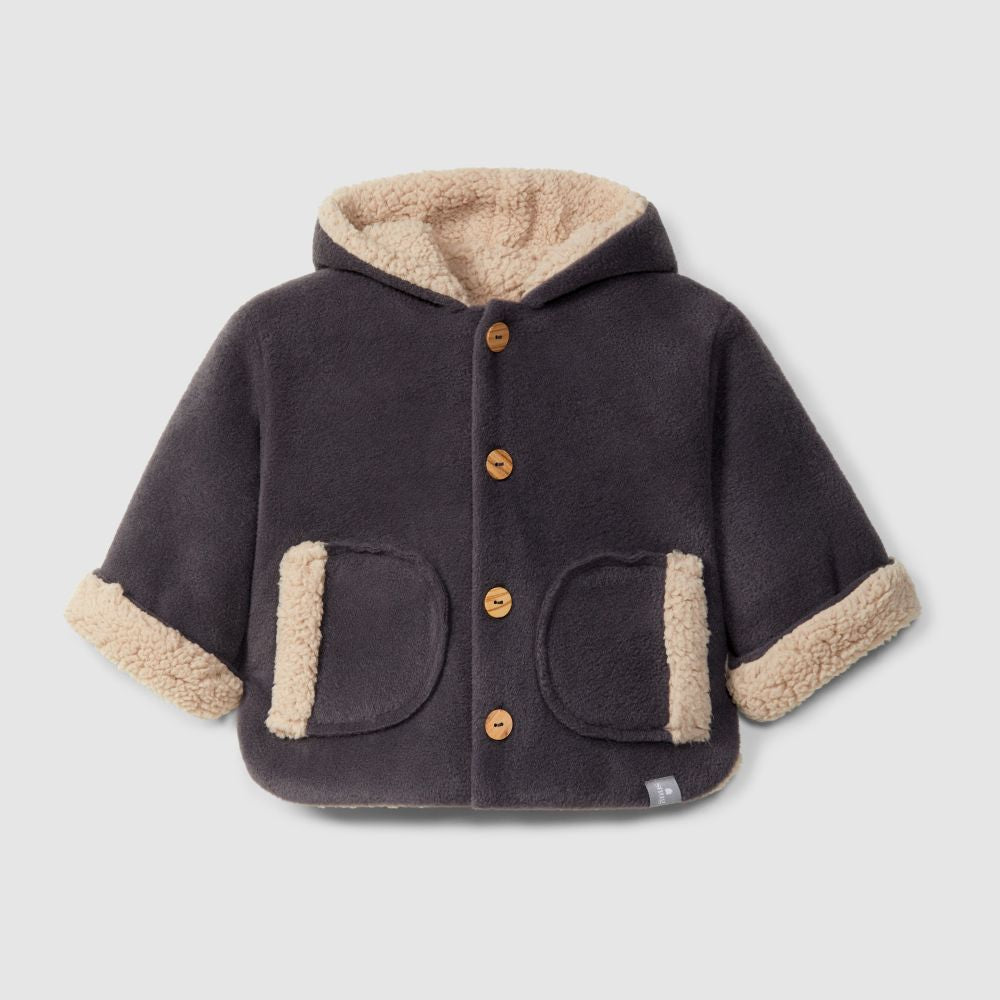 Casaco polar com capuz - SNUG