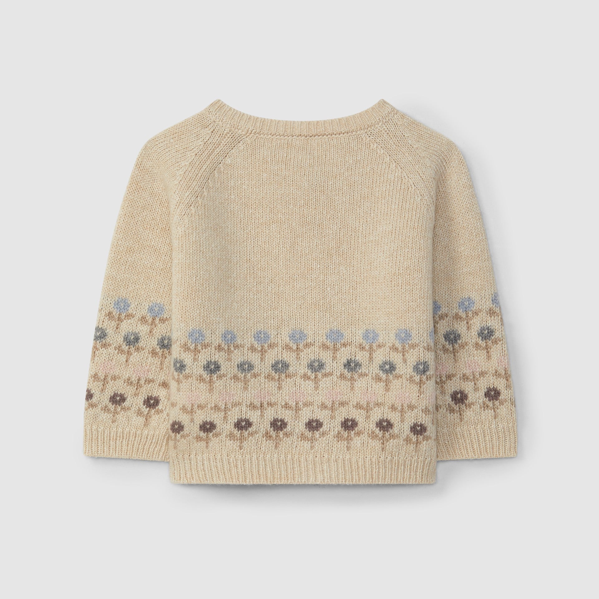 Casaco tricotado com jacquard - Snug