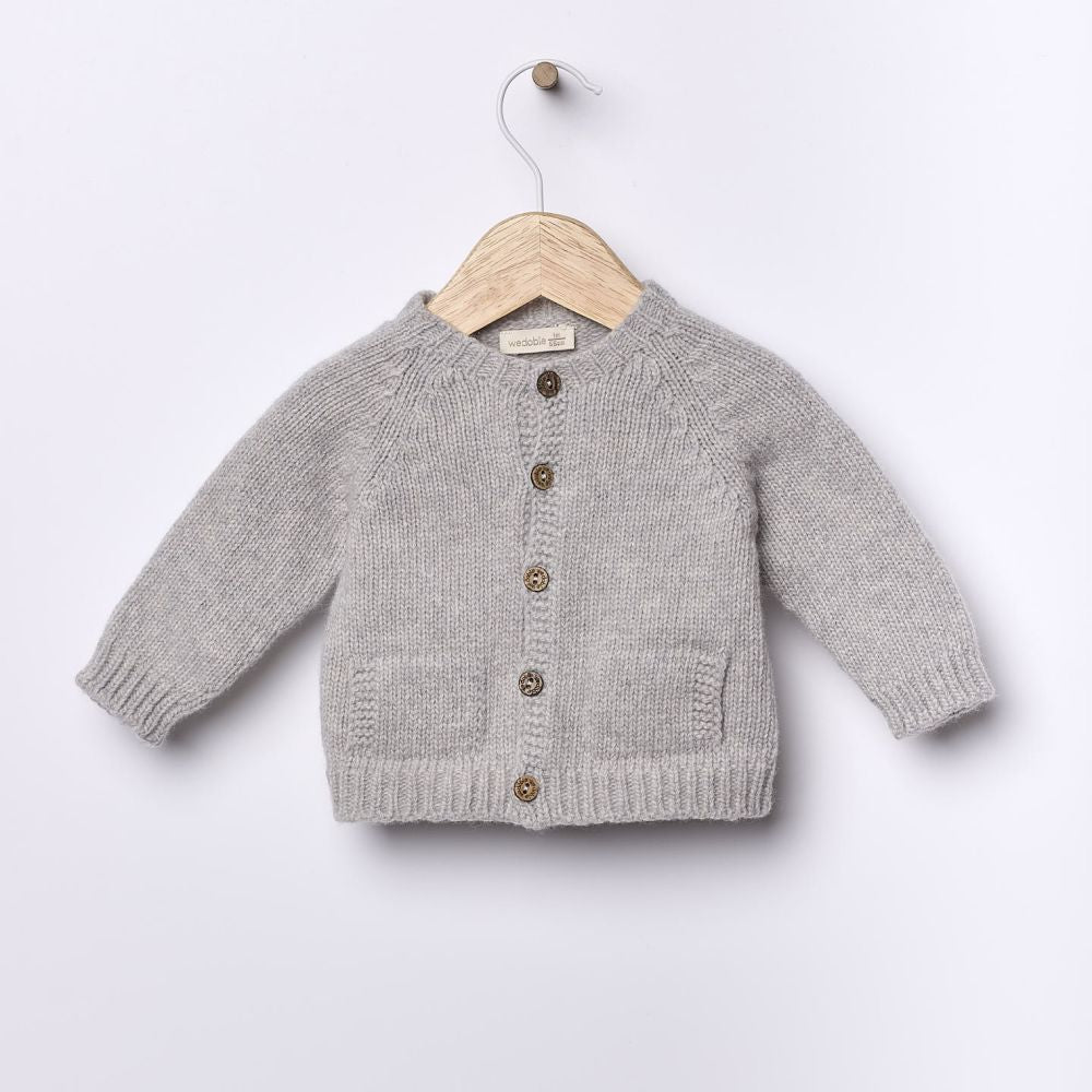 Casaco tricotado em lã merino | SNOWFLAKE - Wedoble