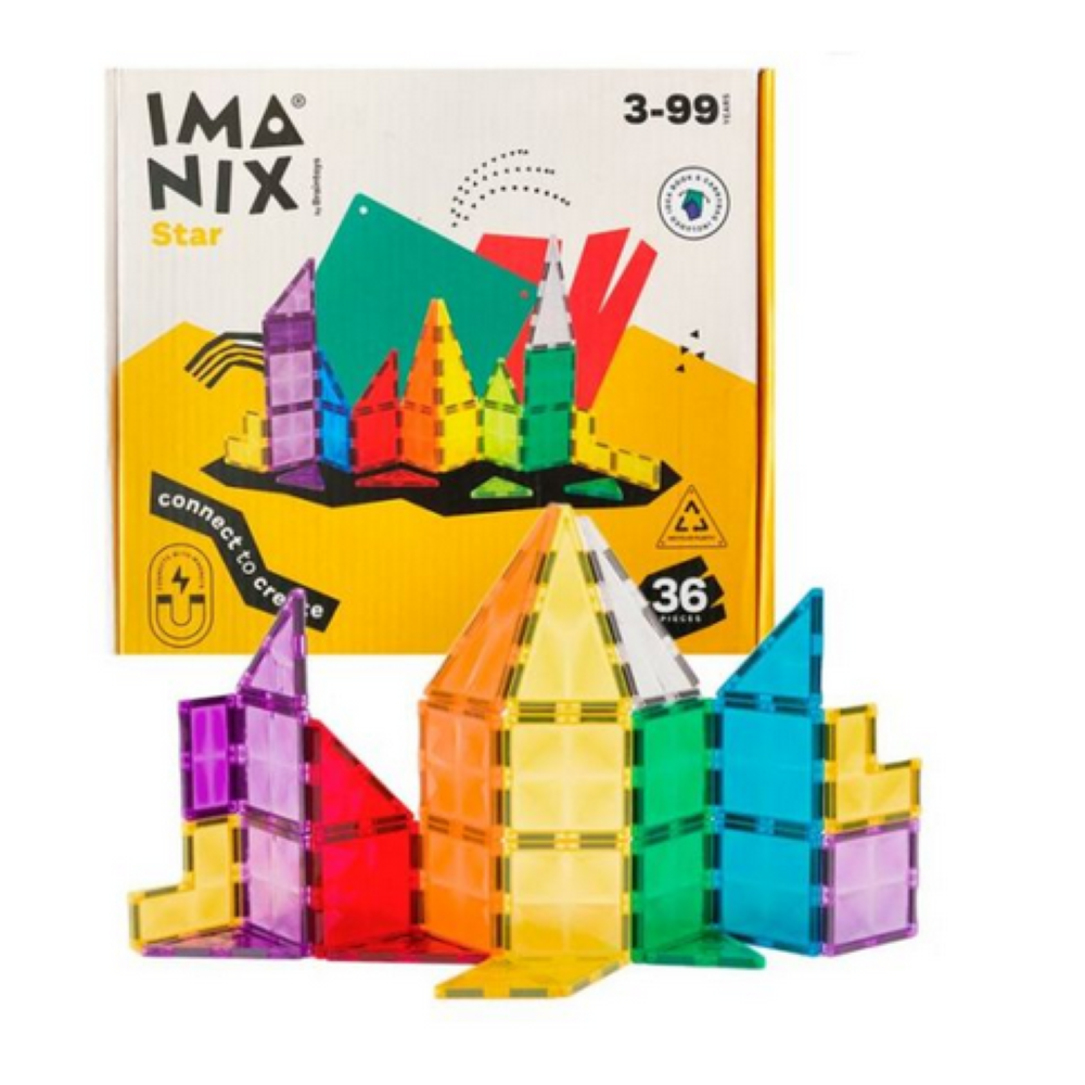 Imanix 36 peças - Braintoys