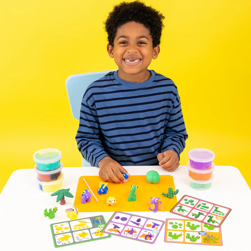 Pasta de moldar CLAY&PLAY Dinossauros - Floss&Rock