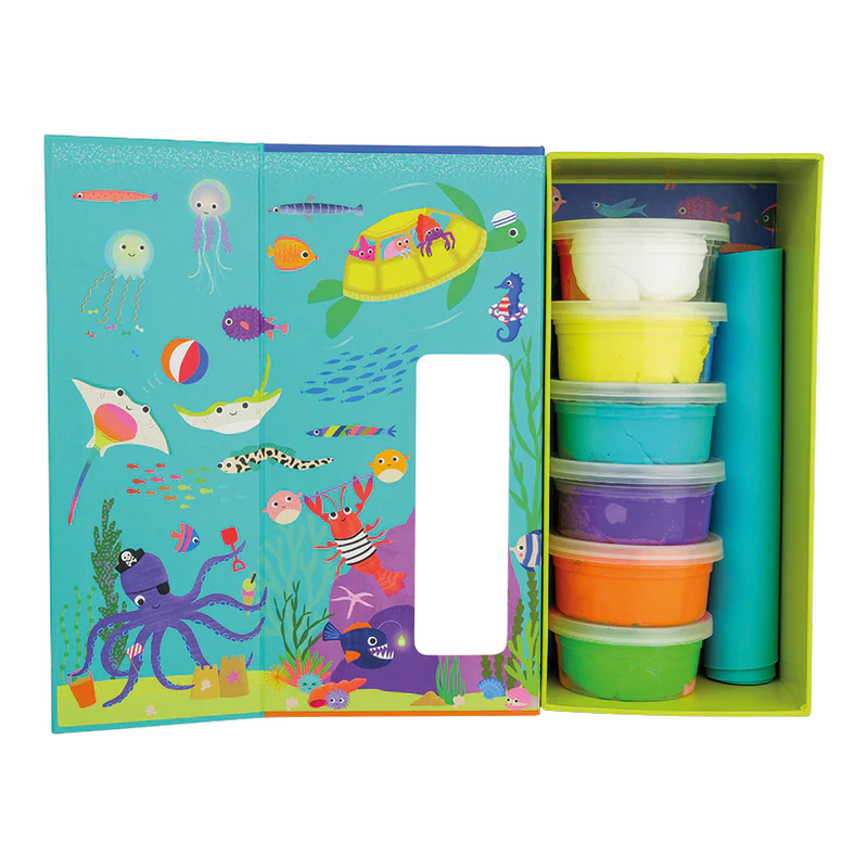Pasta de moldar CLAY&PLAY OCEAN - Floss&Rock