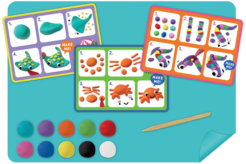 Pasta de moldar CLAY&PLAY OCEAN - Floss&Rock