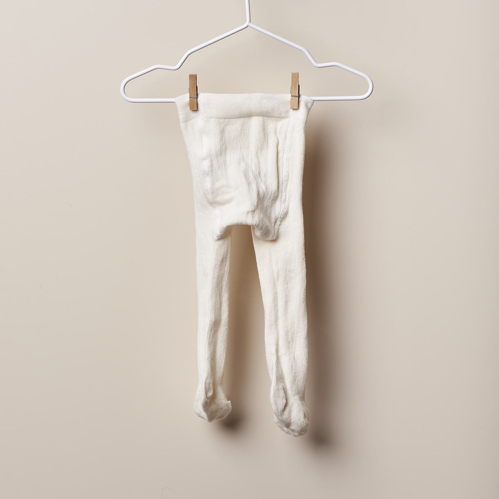 Collants de malha lisa para bebé | WINTER STORIES - Wedoble