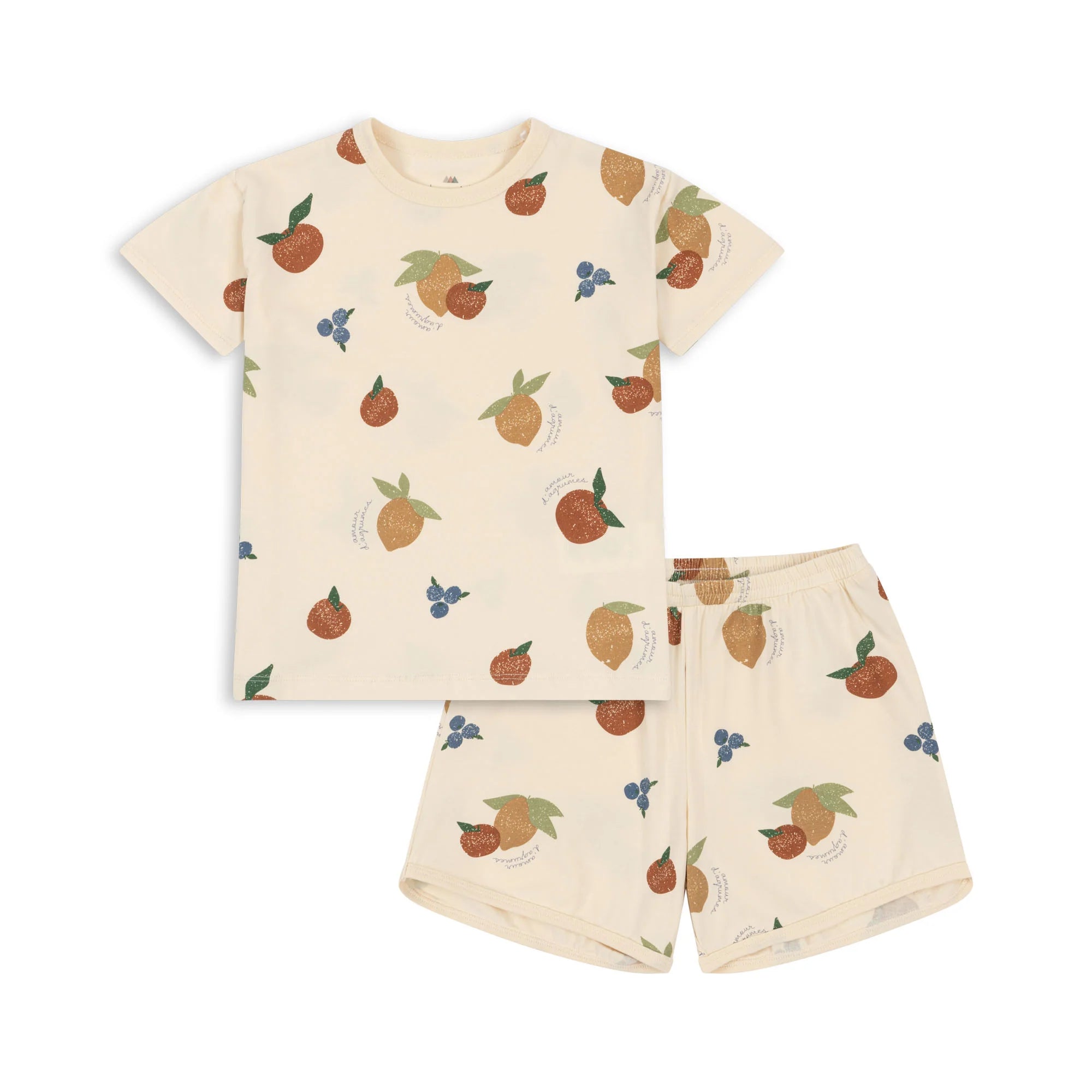 Conjunto T-shirt e Calção FRUITY - Konges Slojd