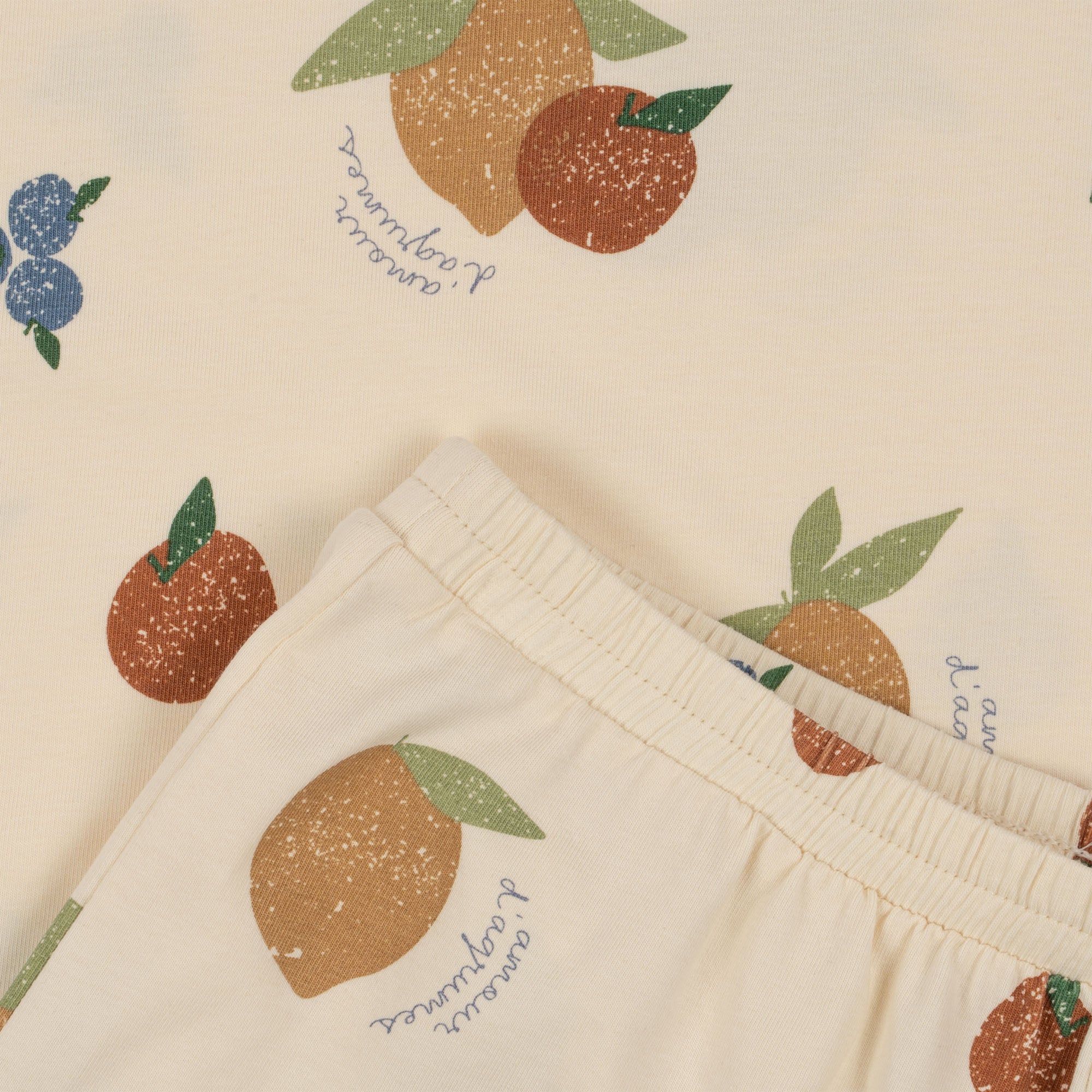Conjunto T-shirt e Calção FRUITY - Konges Slojd