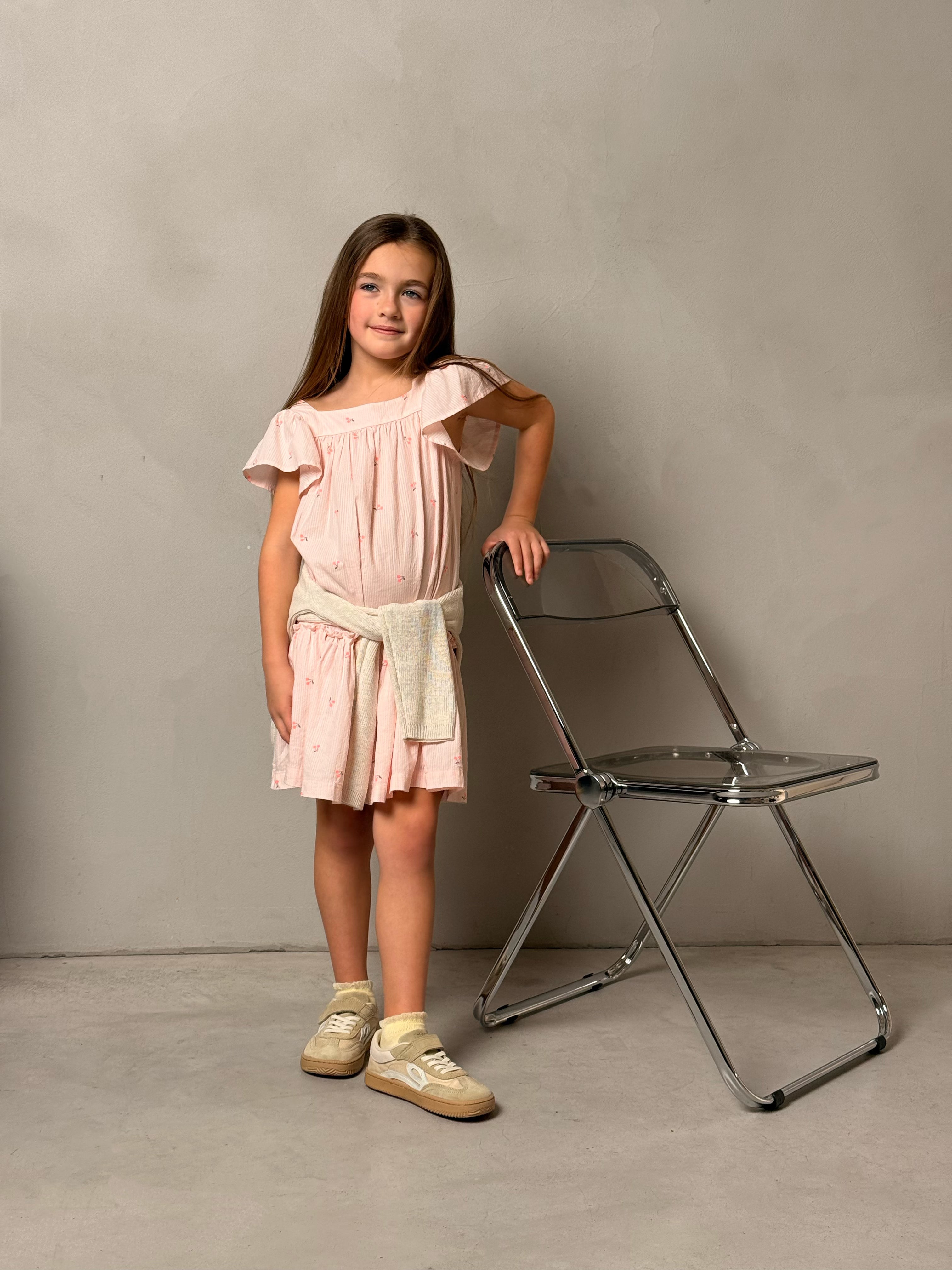 Ténis ONE NYLON KIDS Beige - Lejan