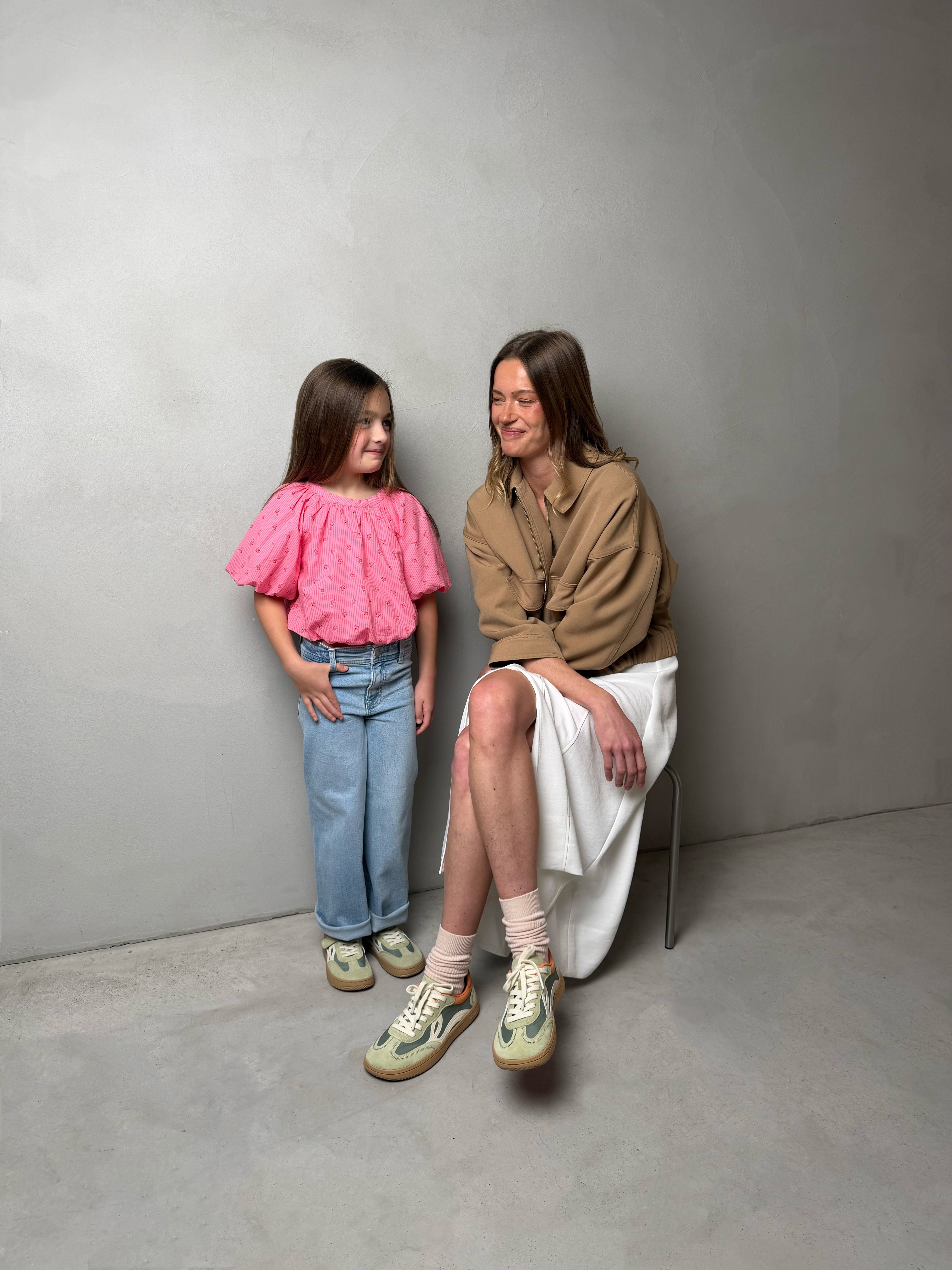 Ténis ONE NYLON KIDS Matcha - Lejan