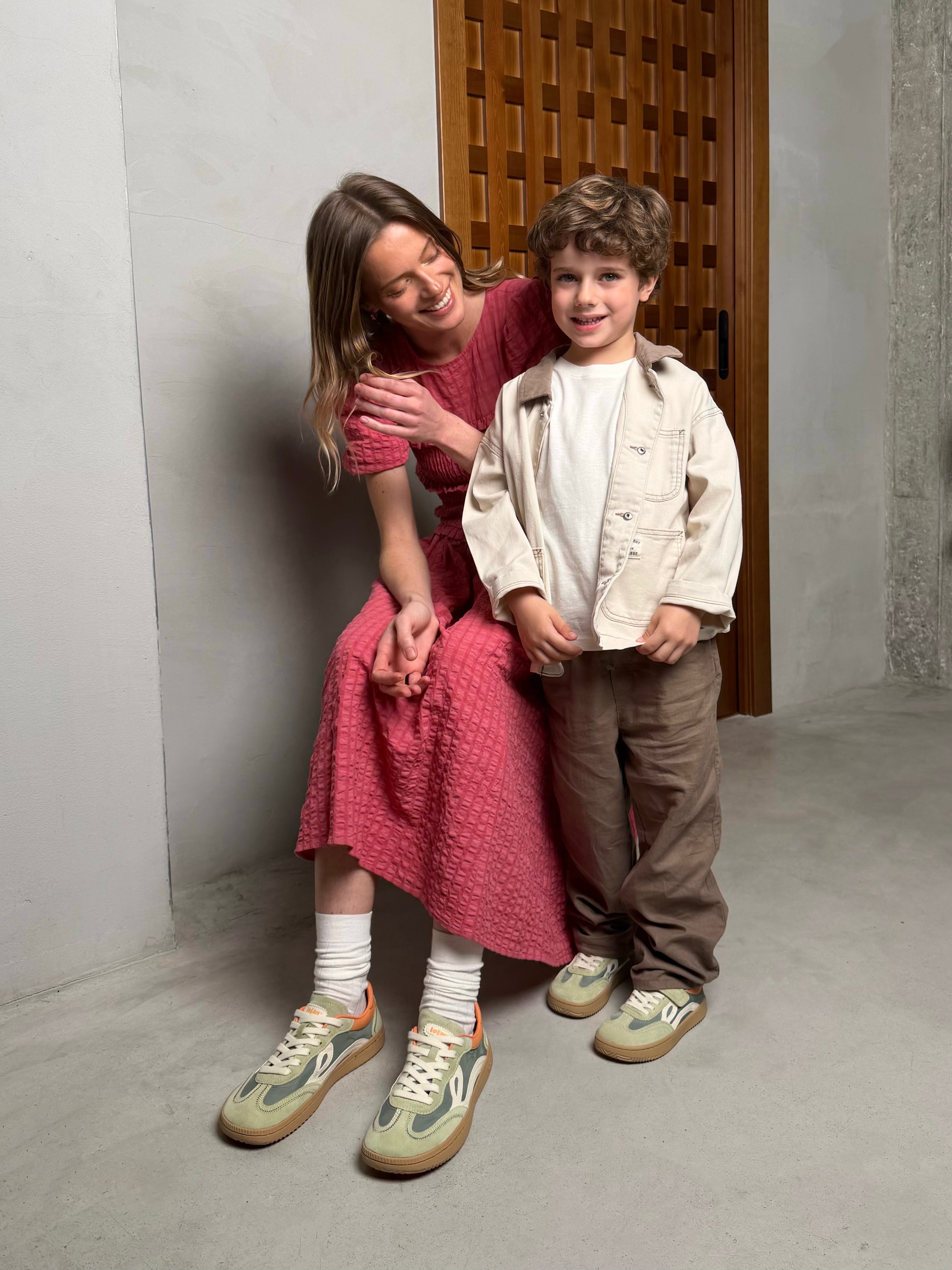 Ténis ONE NYLON KIDS Matcha - Lejan