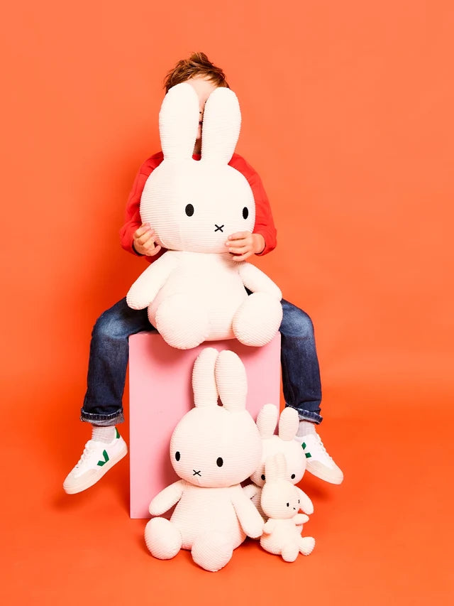 Miffy ECO em Bombazine Branca - BON TON TOYS